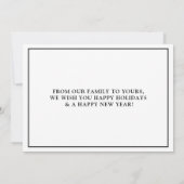 Ik wens u Prettige feestdagen foto Feestdagenkaart (Achterkant)