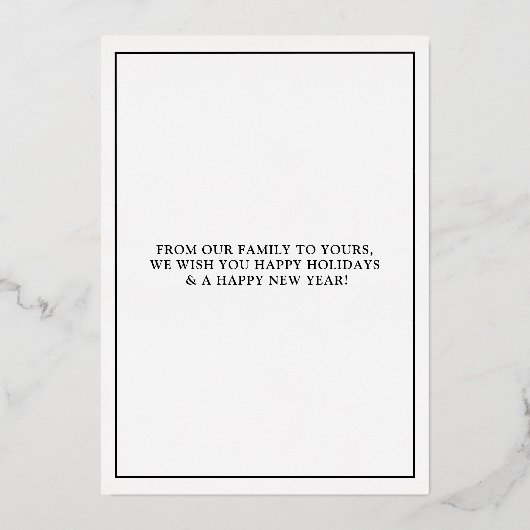 Ik wens u Prettige feestdagen verticale foto (Achterkant)