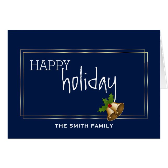 Ik wens u veel geluk met de feestelijke kerst van  (Voorkant Horizontaal)