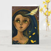 Ik wens u veel succes | Beter worden Kaart (Gele Bloem)