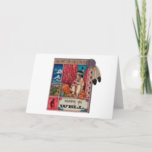 Ik wens u veel wenskaart kaart (Voorkant)