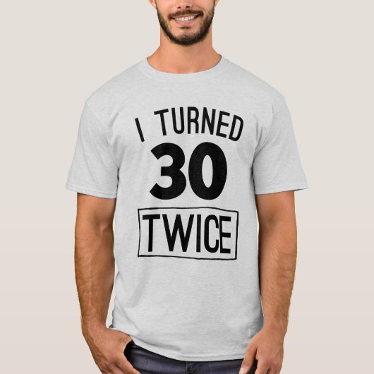 Ik werd 30 keer grappig 60 jaar shirt 1958 (Voorkant)