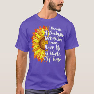 Ik werd dialyse technicus verpleegkundige met Scha T-shirt