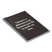 Ik werd een apotheek tech - Pharmacy Tech Gifts Notitieboek (Rechterzijde)