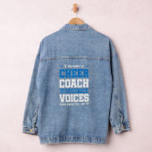 Ik werd een Cheer Coach Cheerlead Denim Jacket (Hangar)