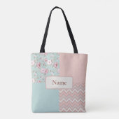 Ik werd een leraar tote bag (Achterkant)