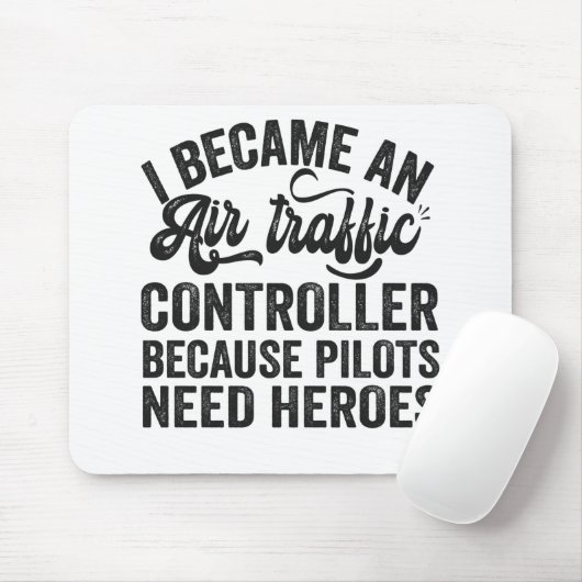 Ik werd een luchtverkeersleider omdat piloten muismat (Met muis)