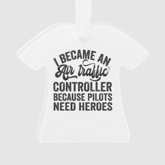 Ik werd een luchtverkeersleider omdat piloten ornament (voorkant)