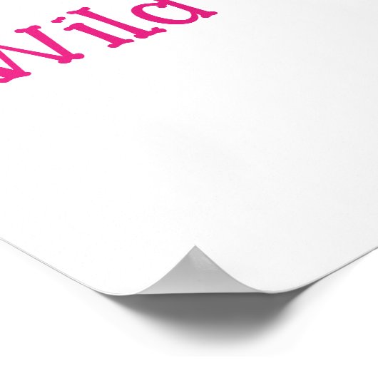 Ik werd geboren als Poster van wilde Giraffe (Hoek)