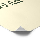 Ik werd geboren als Poster van wilde Giraffe (Hoek)