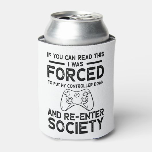 Ik werd gedwongen mijn controller te plaatsen blikjeskoeler (Blikje Voorkant)