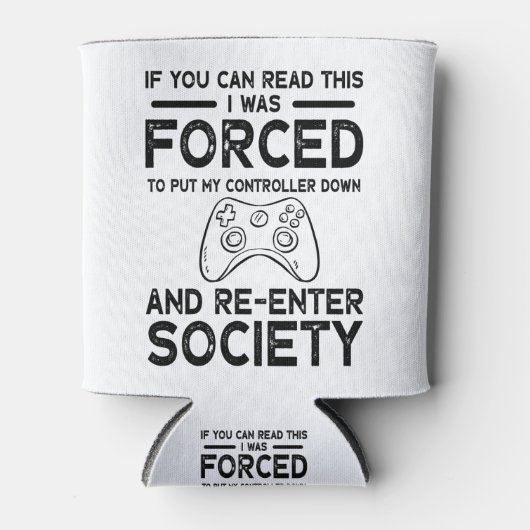 Ik werd gedwongen mijn controller te plaatsen blikjeskoeler (Voorkant)