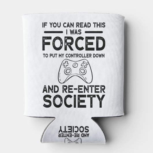 Ik werd gedwongen mijn controller te plaatsen blikjeskoeler (Achterkant)