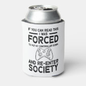 Ik werd gedwongen mijn controller te plaatsen blikjeskoeler (Blikje Achterkant)