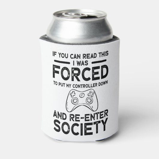 Ik werd gedwongen mijn controller te plaatsen blikjeskoeler (Blikje Achterkant)