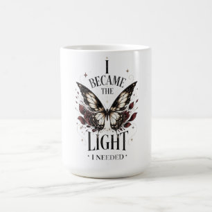 Ik Werd Het Licht Dat Ik Nodig Had Vlinder Inspire Koffiemok