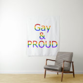 Ik werd homo en trots wandkleed (In situ)
