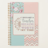 Ik werd leraar planner (Voorkant)