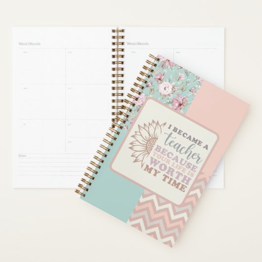Ik werd leraar planner (Display)