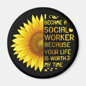 Ik werd sociaal werker magneet (Voorkant)