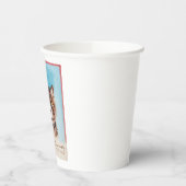 Ik werd verliefd op een lieve kitten (ik zelf) papieren bekers (Links)