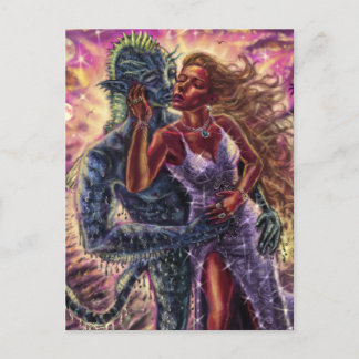 Ik werd verliefd op een Zee Feestdagenkaart