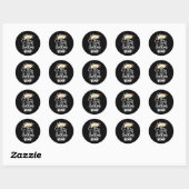 Ik werd verliefd op jou ronde sticker (Vel)
