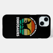 Ik werd verteld dat er dinosauriërs zouden zijn Case-Mate iPhone case (Achterkant (horizontaal))