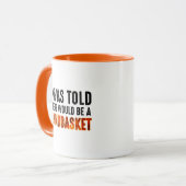 Ik werd verteld dat er een handmandje zou zijn. mok (Voorkant links)