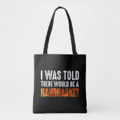 Ik werd verteld dat er een handmandje zou zijn. tote bag (Voorkant)