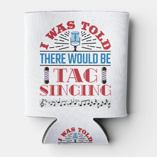 Ik werd verteld dat er Label zou zijn die Barbersh Blikjeskoeler (Voorkant)