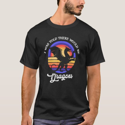 Ik werd verteld dat er tekenen waren van middeleeu t-shirt (Voorkant)