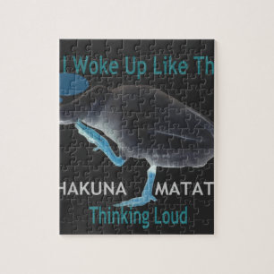 Ik werd wakker als deze Hakuna Matata Legpuzzel