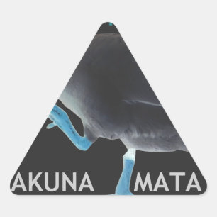 Ik werd wakker als deze Hakuna Matata Sticker