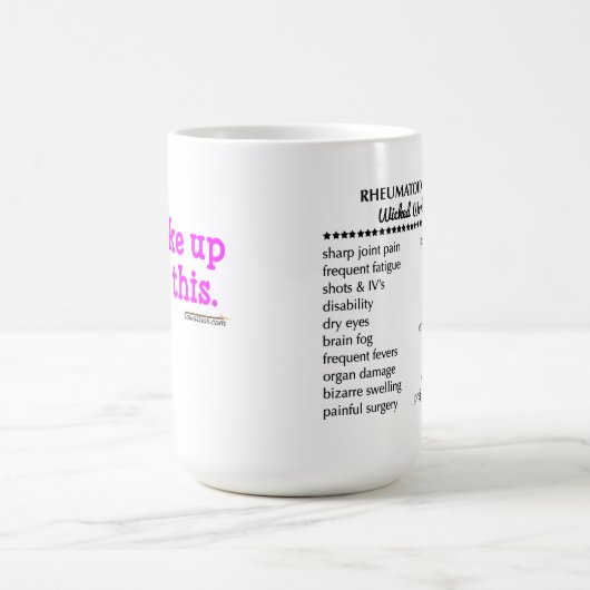 Ik werd wakker als deze mok met een concertlijst a (Center)