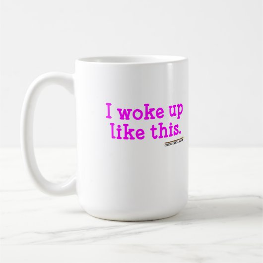 Ik werd wakker als deze mok met een concertlijst a (Links)