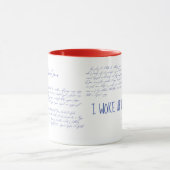 Ik werd wakker als dit thema grappige schrijver sl mok (Midden)