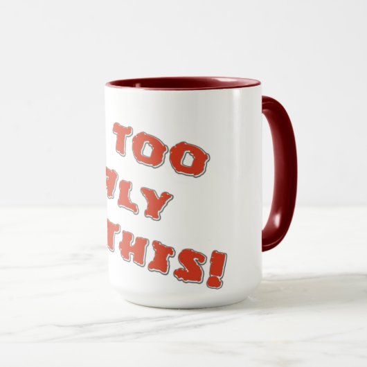 Ik werd wakker en had mok nodig (Voorkant rechts)