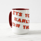 Ik werd wakker en had mok nodig (Voorkant links)