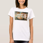 Ik werd zo wakker | Geboorteplaats Venus T-shirt (Voorkant)