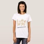 Ik werd zo wakker #MRS... T-shirt<br><div class="desc">Ik werd wakker als deze #getrouwde! Een leuk,  modern grafisch ontwerp. Een moderne #instagram hashtag die je lang na de huwelijksreis gaat dragen. Onderdeel van een collectie.</div>