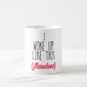 Ik werd zo wakker, onberispelijk, grappig citaat koffiemok