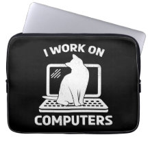 Ik Werk Aan Computers Grappige Kattenliefhebber