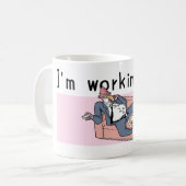 Ik werk aan de Mok (Voorkant links)