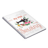 Ik werk aan mijn PhD projecten half die in het naa Notitieboek (Rechterzijde)