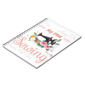 Ik werk aan mijn PhD projecten half die in het naa Notitieboek (Linkerzijde)