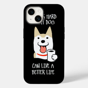 Ik werk hard Case-Mate iPhone 14 hoesje