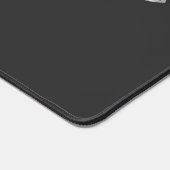 Ik werk hard - kat foto bureaumat (Hoek)