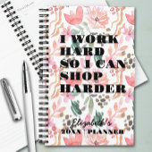 Ik werk hard met bloemen planner