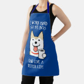 Ik werk hard schort (Insitu)